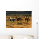 Wild Horses Running Together Wall Mural
