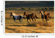 Wild Horses Running Together Wall Mural