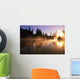 Sunbeams Through Mist On Lake Wall Mural