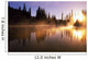 Sunbeams Through Mist On Lake Wall Mural