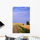 Dirt Road Through Wheat Field Wall Mural