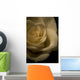 White Rose Wall Mural