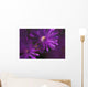 Ice Plant Blossoms Under Ice Wall Mural
