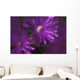 Ice Plant Blossoms Under Ice Wall Mural