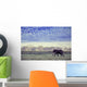 Elephant In The Wild Wall Mural