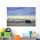 Elephant In The Wild Wall Mural