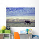Elephant In The Wild Wall Mural