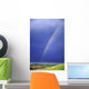 Rainbow Over Rolling Hills Wall Mural