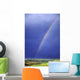 Rainbow Over Rolling Hills Wall Mural