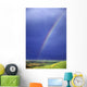 Rainbow Over Rolling Hills Wall Mural
