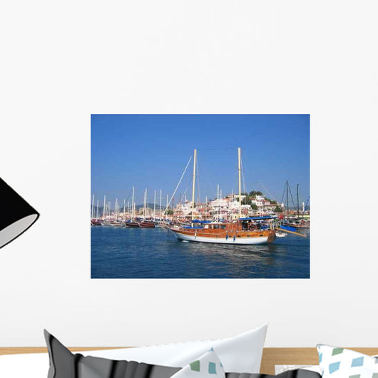 Turkey Sailboat Wall Decal