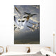 Seagulls In Flight Wall Mural