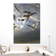 Seagulls In Flight Wall Mural