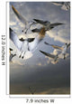 Seagulls In Flight Wall Mural