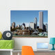 Buckingham Fountain Chicago Skyline Wall Decal
