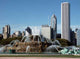 Buckingham Fountain Chicago Skyline Wall Decal