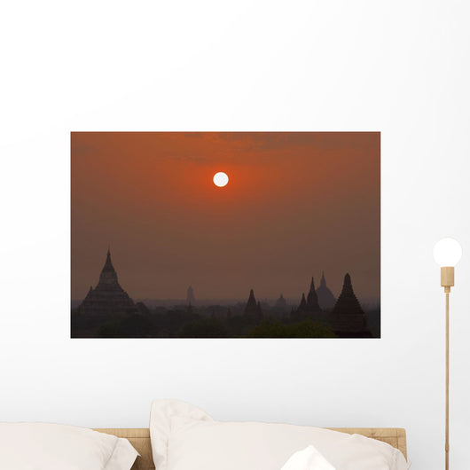 Temples Of Bagan Wall Mural