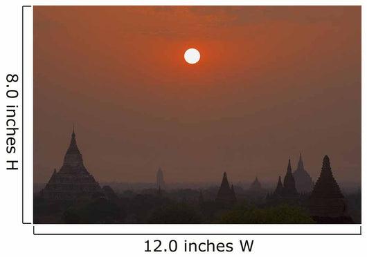 Temples Of Bagan Wall Mural