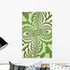 Green Abstract Wall Mural