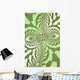 Green Abstract Wall Mural