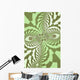 Green Abstract Wall Mural