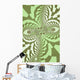 Green Abstract Wall Mural