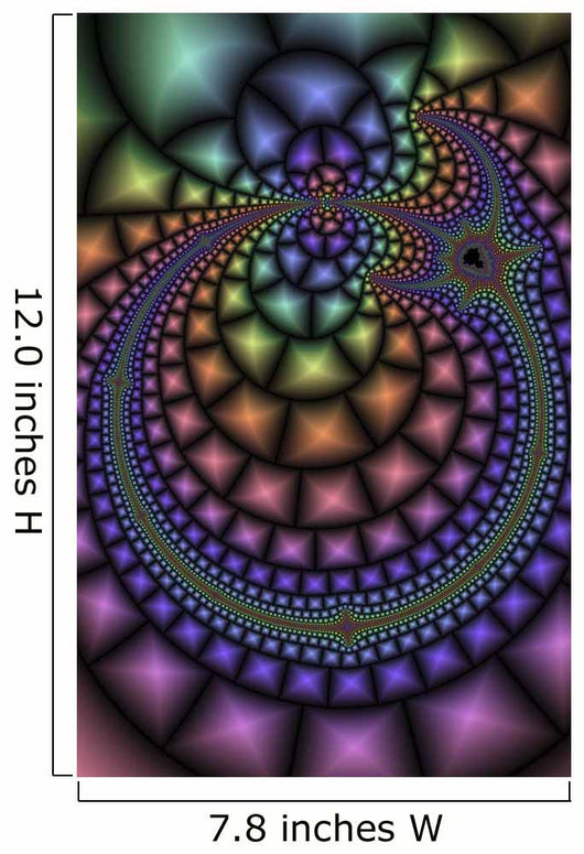Multicolored Abstract Wall Mural