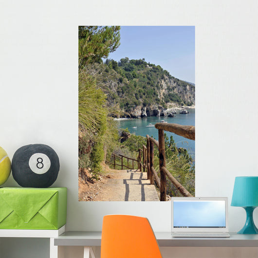 Charming Bay and Sunny Wall Mural
