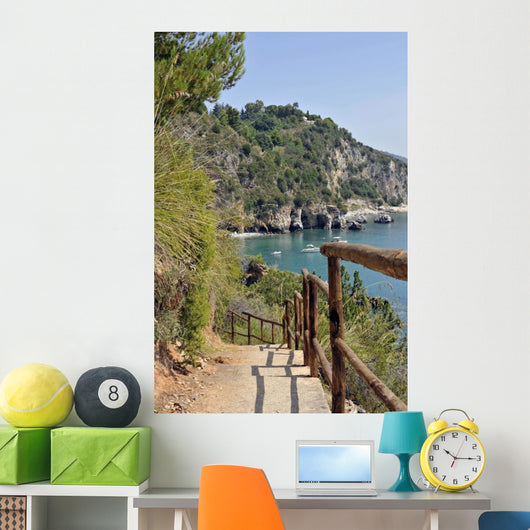 Charming Bay and Sunny Wall Mural