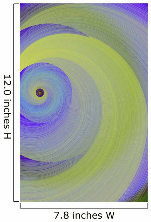 Swirling Abstract Wall Mural