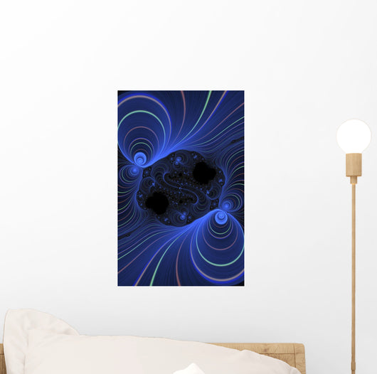 Multicolored Abstract Wall Mural