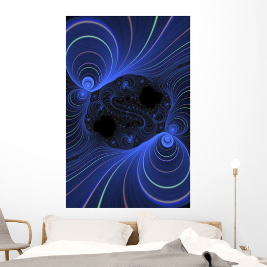 Multicolored Abstract Wall Mural
