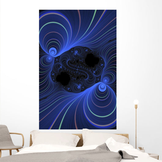 Multicolored Abstract Wall Mural