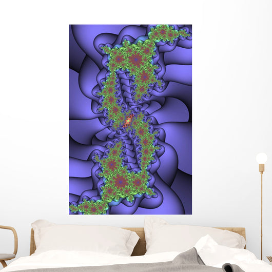 Multicolored Abstract Wall Mural