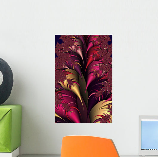 Multicolored Abstract Wall Mural