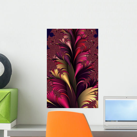 Multicolored Abstract Wall Mural
