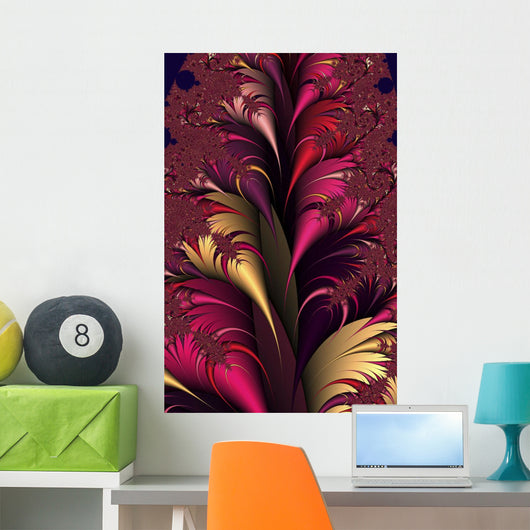 Multicolored Abstract Wall Mural