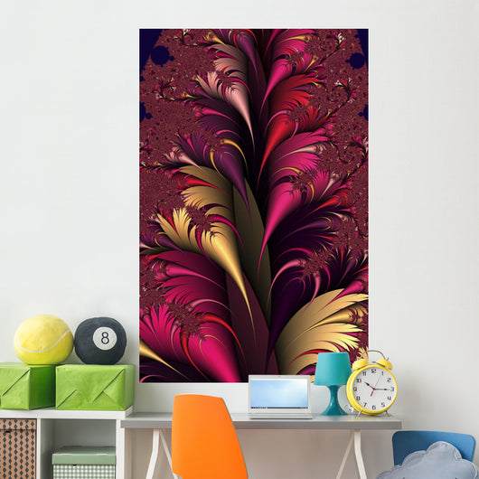 Multicolored Abstract Wall Mural