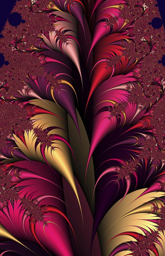 Multicolored Abstract Wall Mural