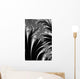 Silver And Black Abstract Wall Mural
