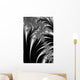 Silver And Black Abstract Wall Mural