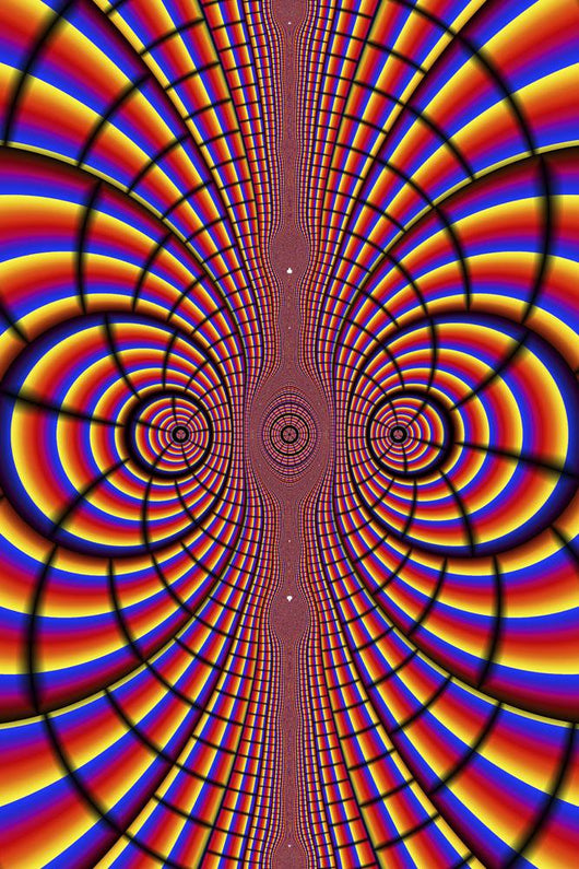 Multicolored Abstract Wall Mural