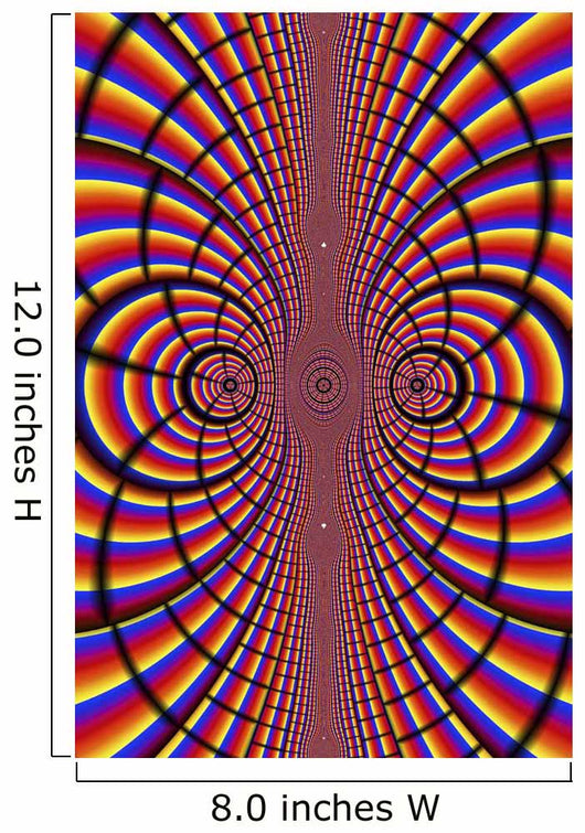 Multicolored Abstract Wall Mural