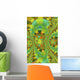 Multicolored Abstract Wall Mural