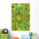 Multicolored Abstract Wall Mural