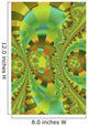 Multicolored Abstract Wall Mural