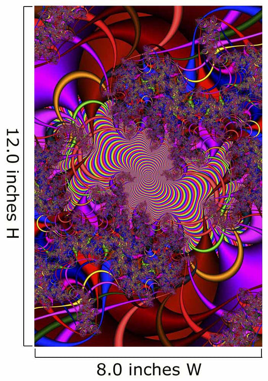 Multicolored Abstract Wall Mural