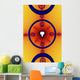 Multi-Coloured Abstract Wall Mural