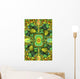 Multi-coloured Abstract Wall Mural