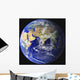 Eastern Hemisphere, Asia Wall Mural